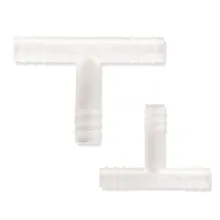 Rotilabo®-T-shapes, PP, natural, Ø exterior 14 mm, 10 buc.