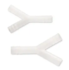 Rotilabo®-Y-pieces, PP, natural, capete drepte, Ø exterior 14 mm, 10 buc.