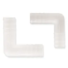 Rotilabo®-L-shapes 90°, PP, natural, Ø exterior 8 mm, 10 unit(s)