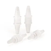 Rotilabo®-check valve, PP, natural/transparent, lungime 70 mm, 5 unit(s)