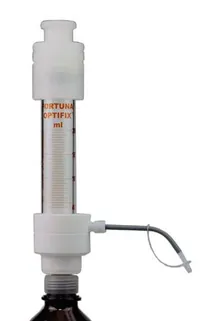 Dozator FORTUNA® OPTIFIX® BASIC, acoperit cu PTFE, 40-200 ml, 1 bucată