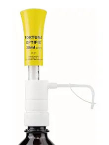 Dozator FORTUNA® OPTIFIX® SAFETY, acoperit cu PTFE, 5 - 30 ml, 1 bucată