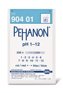 Hârtii indicatoare PEHANON®, cu scară pH imprimată, pH 1-12, 200 bucată(ți)