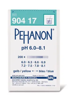 Hârtii indicatoare PEHANON®, cu scară pH imprimată, pH 6.0-8.1, 200 bucată(ți)