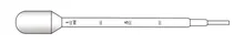 Pipete Pasteur de unică folosință, gradate, LDPE, nesterile, L 140 mm, 2.2 ml