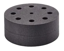 Accesoriu pentru atașament universal VG 3.3, inserție pentru eprubete pentru 8 tuburi Ø 16 mm