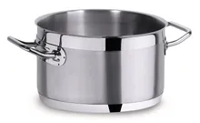Oală din oțel inoxidabil, calitate superioară 18/10, 2.5 l, Ø 160 mm, H 130 mm, 1 bucată