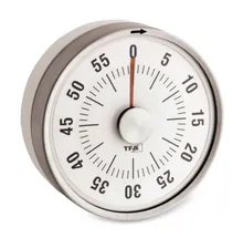 Cronometru cu semnal de o oră, carcasă din oțel inoxidabil, Ø 79 x A 32 mm, 1 bucată