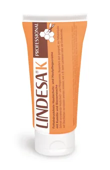 LINDESA® K, 100 ml, piele non-grasă, cremă protectoare cu mușețel, 1 bucată