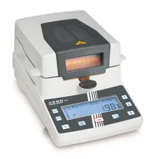 Analizor de umiditate DAB 100-3, domeniu de cântărire 110g, lizibilitate 0,01%/0,001g, 1 bucată