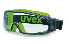 Ochelari de protecție uvex u-sonic, gri/lime, conform EN 166, EN 170, 1 bucată