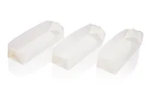 Bărci de cântărire, pergament special, L 58 x l 10 x H 10 mm, 100 unitate(ăți)