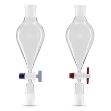 Pâlnie de picurare, conică, 50 ml, NS 19/26, dop PTFE, 1 buc.