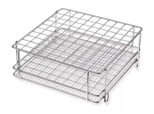 Suport eprubete Rotilabo®, 100 locuri, dimensiune compartiment 18 x 18 mm, 1 buc.