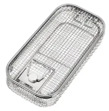 Coș Rotilabo®-sterilisation dreptunghiular, oțel inoxidabil 18/10