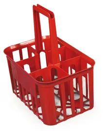 Suporturi pentru flacoane din PP, pentru 6 flacoane, 5 buc.