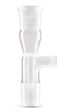 Adaptor de vid drept, NS 24/29, cu racord filetat GL 18, 1 buc.