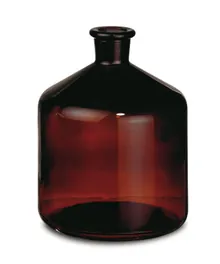 Sticle pentru biurete pentru aparate de titrare, sticlă sodă-calcar, sticlă brună, 2000 ml