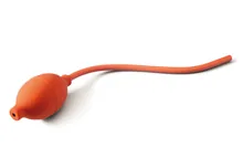 Pompă de cauciuc pentru aparate de titrare, PVC moale, lungime tub 25 cm, 1 bucată