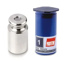 Greutăți de testare OIML-Clasa M1, oțel inoxidabil, fără certificat, 2000 g