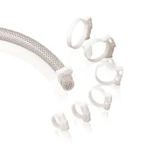 Cleme Rotilabo®-tube, POM, pentru furtun Ø 23.0 - 25.0 mm, 10 bucăți