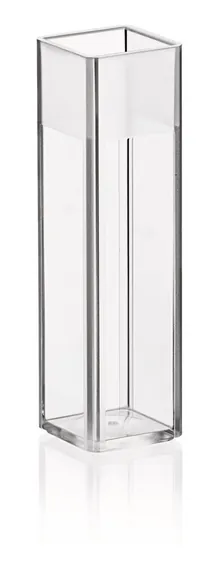 Cuvete, plastic transparent UV, macro, 2.4 - 4 ml, 100 buc.