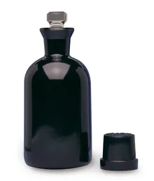 Sticlă CBO, 300 ml, neagră, dop Robotic, Ø 73 x H 167 mm, 1 buc.