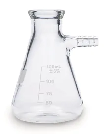 Balon de 125 ml cu conexiune pentru vid, pentru unitate de filtrare în vid de 25 mm, 1 buc.