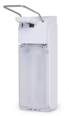 Dozator universal cu manetă, alb, cu suport de perete, 1 unitate(unități)