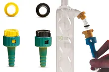 Sistem de conectori Rotilabo®-tubing Keck, PBT, pt. olive de sticlă