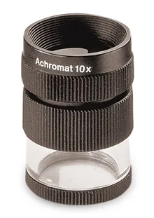 Lupă de precizie cu reticul, lentilă Ø 23 mm, mărire 7x, 1 buc.