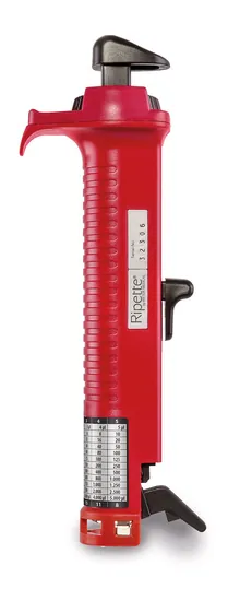 Pipetă cu piston roșu Ripette®,, 1 µl - 5 ml, 1 buc.
