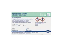 Benzi de test Quantofix®, clor, L 95 x W 6 mm, 100 bucăți