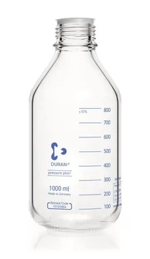 Flacon cu filet DURAN® -pressure plus, clar, 1000 ml, 1 bucată