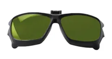 Ochelari cu filtru de protecție rabatabil, lentilă PC, verde IR 3, 1 bucată