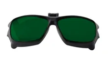 Ochelari cu filtru de protecție rabatabil, lentilă PC, verde IR 5, 1 bucată