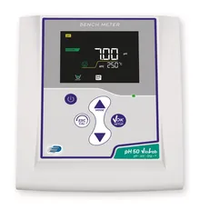 Set pH-metru de laborator pH 50 VioLab, incl. electrod combinat de pH 201T