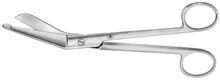 Foarfecă de laborator Lister, cotită, L 180 mm, autoclavabilă, 1 buc.