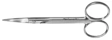 Microfoarfecă de disecție, dreaptă, ascuțită/ascuțită, L 110 mm, autoclavabilă, 1 bucată