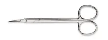 Microfoarfecă, cu vârf ascuțit, curbată, foarte fină, L 115 mm, 1 bucată