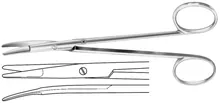 Foarfecă de disecție, Kilner/Ranell, curbată, fină, bontă/bontă, L 120 mm, 1 buc.