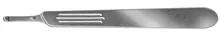 Mâner de bisturiu, oțel inoxidabil, Remanit® 4012, autoclavabil, 1 bucată