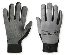 Mănuși de lucru RewoMech® 640, mărimea 9, piele sintetică, 2 perechi