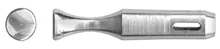 Perforator țesut, oțel inoxidabil Remanit® 4021, Ø interior 6 mm, L 28 mm, autoclavabil