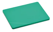 Tocător, plastic, verde, L 400 x l 300 x H 20 mm, 1 bucată