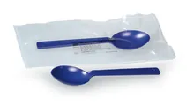 Linguri de unică folosință SteriPlast®, pentru alimente, sterile, albastre, 10 ml, L 170 mm