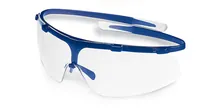 Ochelari de protecție UV super g, de la UVEX, conform EN 166, EN 170, PC, albaștri, 1 bucată