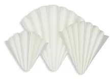 Filtre pliate fără fosfați, tip MN 280 1/4, Ø 150 mm, 100 bucăți