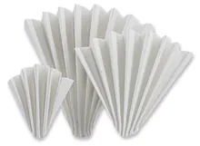 Hârtii de filtru granulate, tip MN 614 1/4, albite, Ø 240 mm, 100 buc.