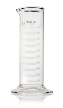 Cilindri gradați DURAN® Super Duty, 1000 ml, clasa B, 2 bucăți